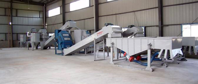 石英砂生产线现场实际应用展示