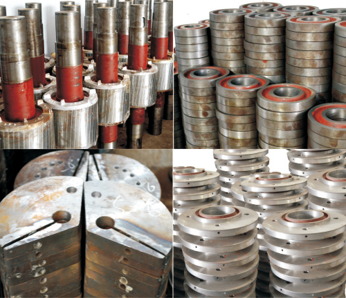 振动电机配件展示