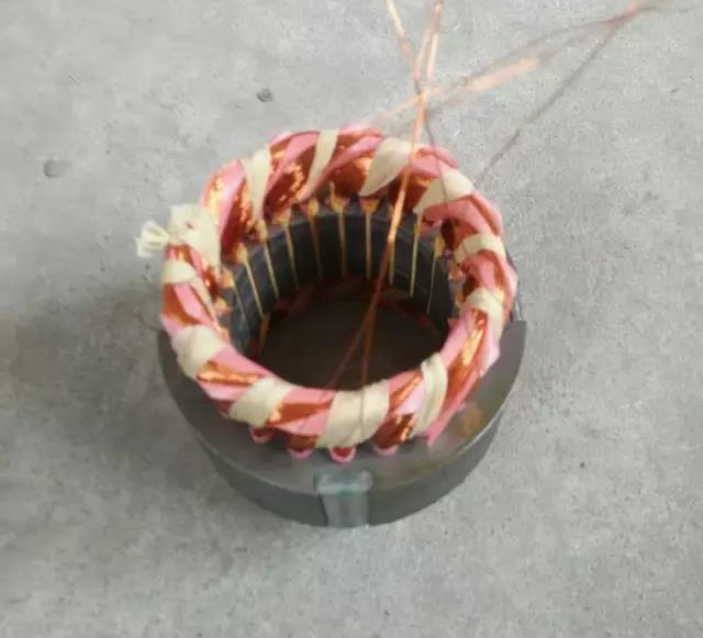 振动电机线圈展示