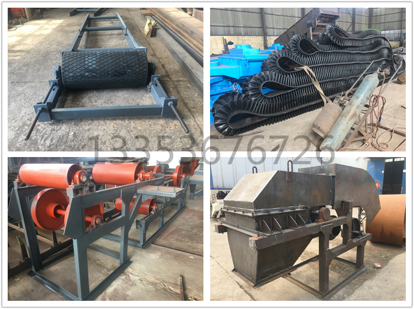 大倾角各部件组合图