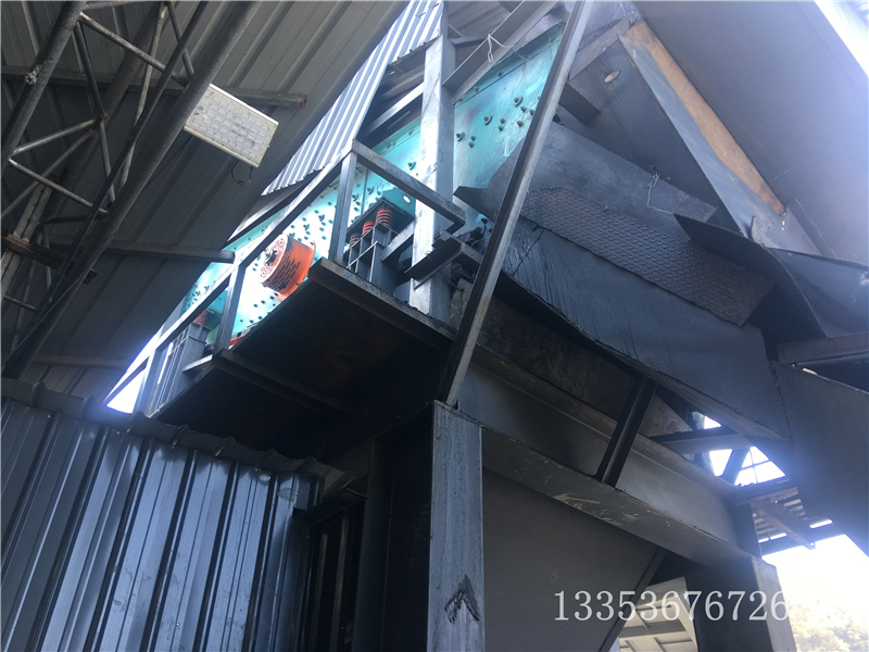 煤矿安装原煤分级弛张微粉筛