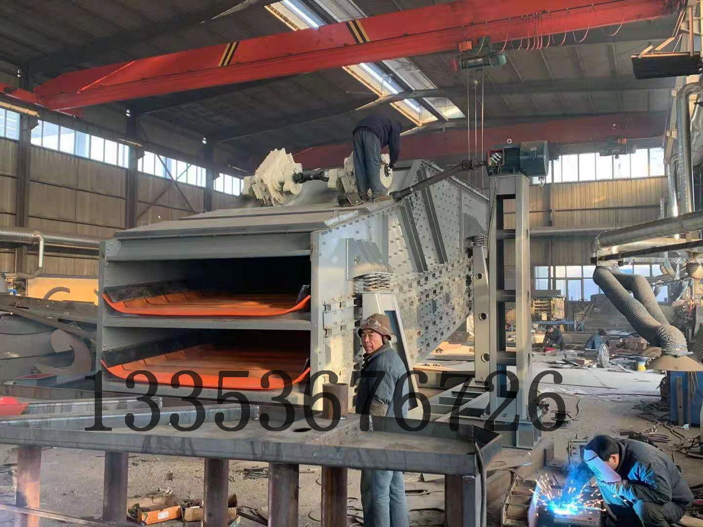 湿粘原煤2575型号香蕉撞击弛张筛