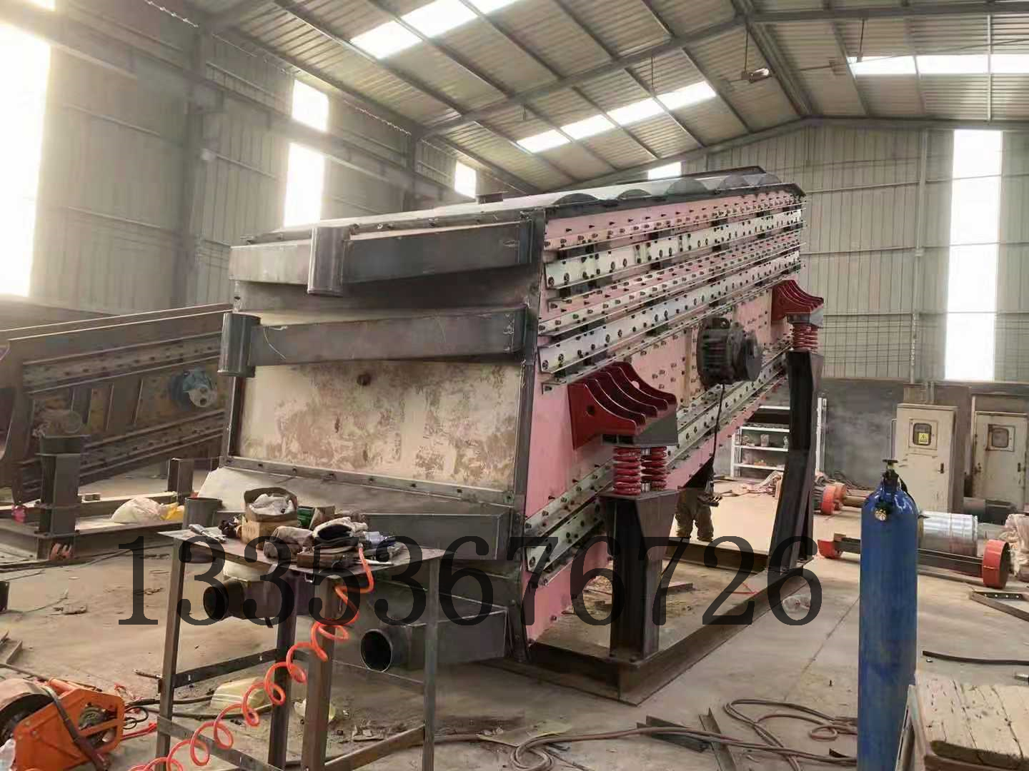 重钙除粉弛张沸腾筛