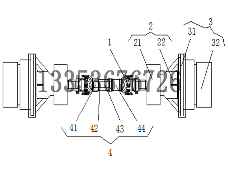 复合弛张筛双振源同步激振机构