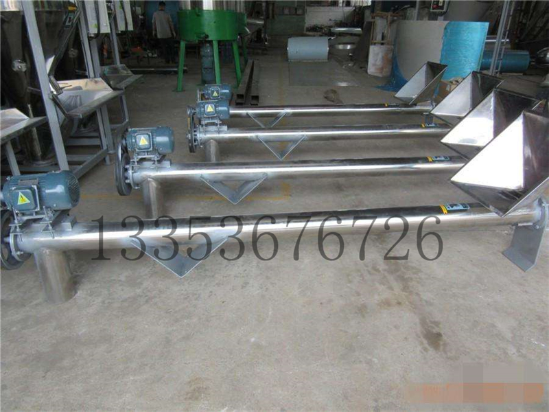 水平型不锈钢螺旋输送机与垂直型不锈钢螺旋输送机的功能对比