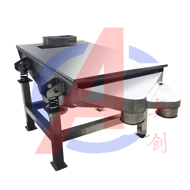 竹屑使用直线筛筛分分级